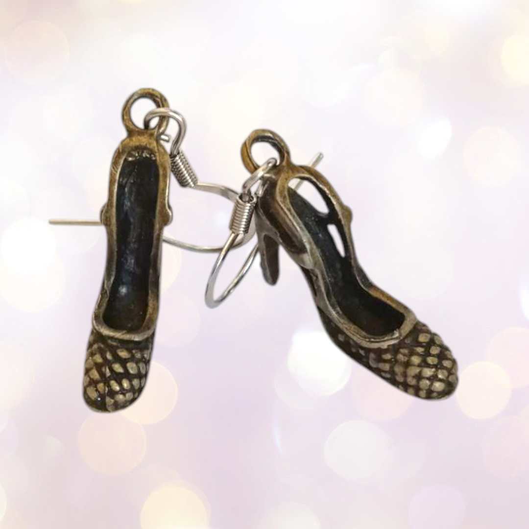 Slingback Heels in Antique