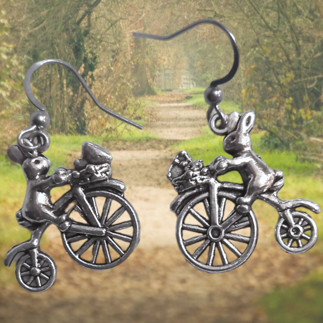 Bunnies on Bikes