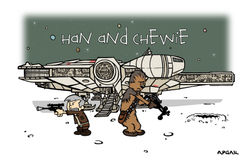 Han and Chewie