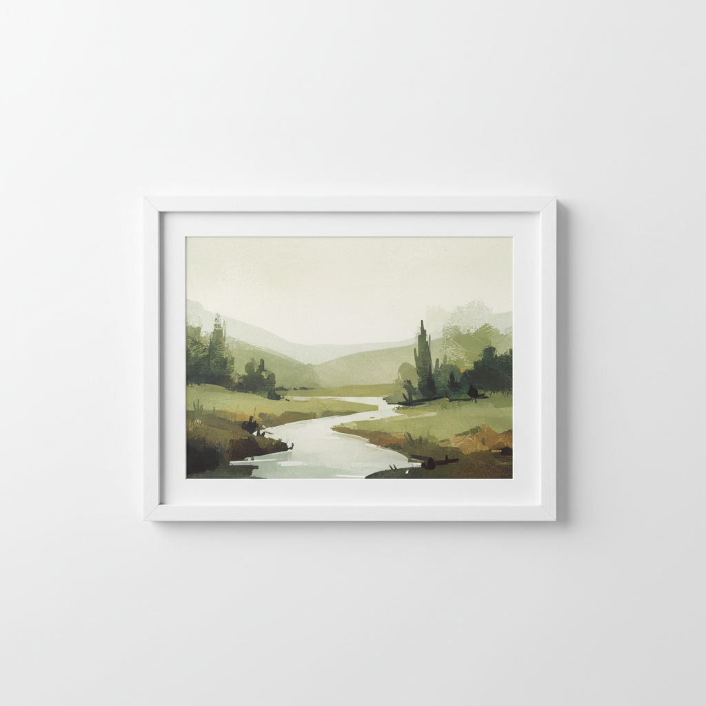 Contemporary Landscape Print