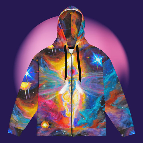 King of the Universe Unisex zip hoodie | website