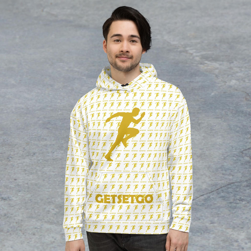 Thumbnail: GetSetGo Unisex all over print Hoodie
