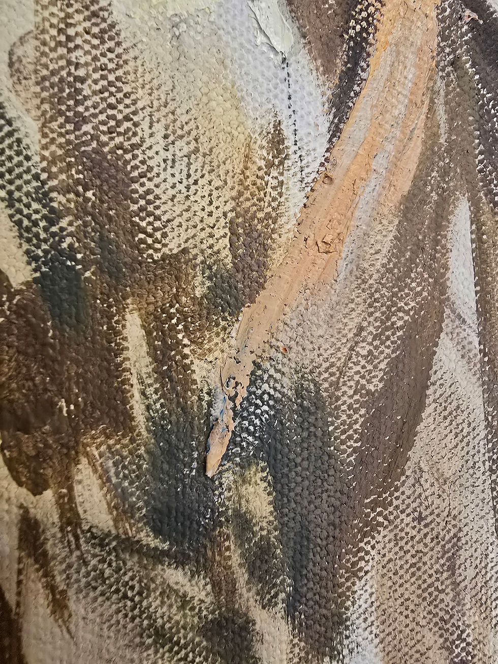 Thumbnail: Textured brushstrokes from Susan Kirkman's 'Untitled III'