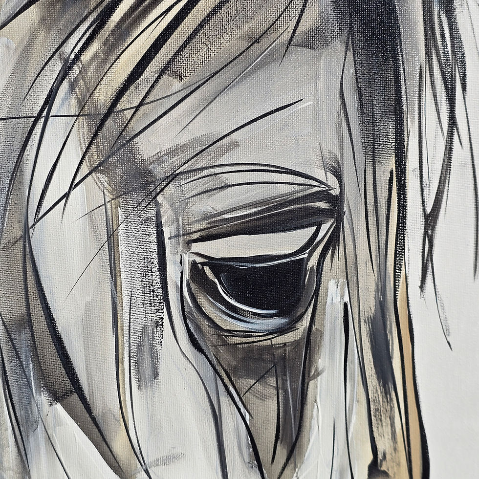 Charlotte Kantharia: Lucien's eye artwork