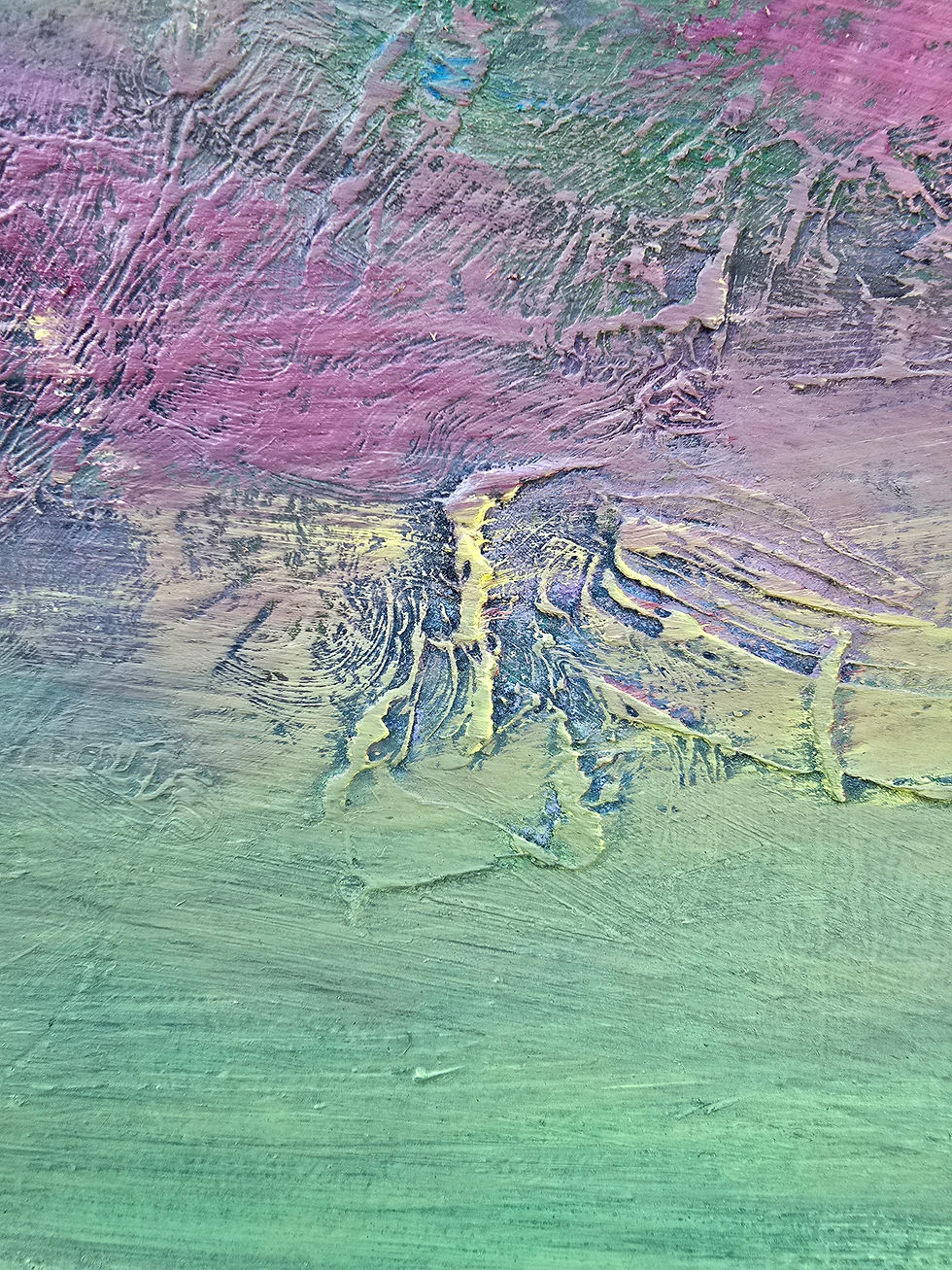 Thumbnail: Helen Greene abstract textured painting