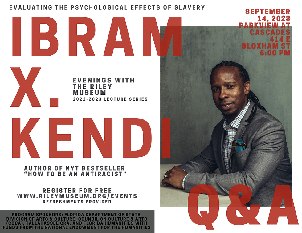 Lecture Series: A Conversation with Professor Ibram X. Kendi