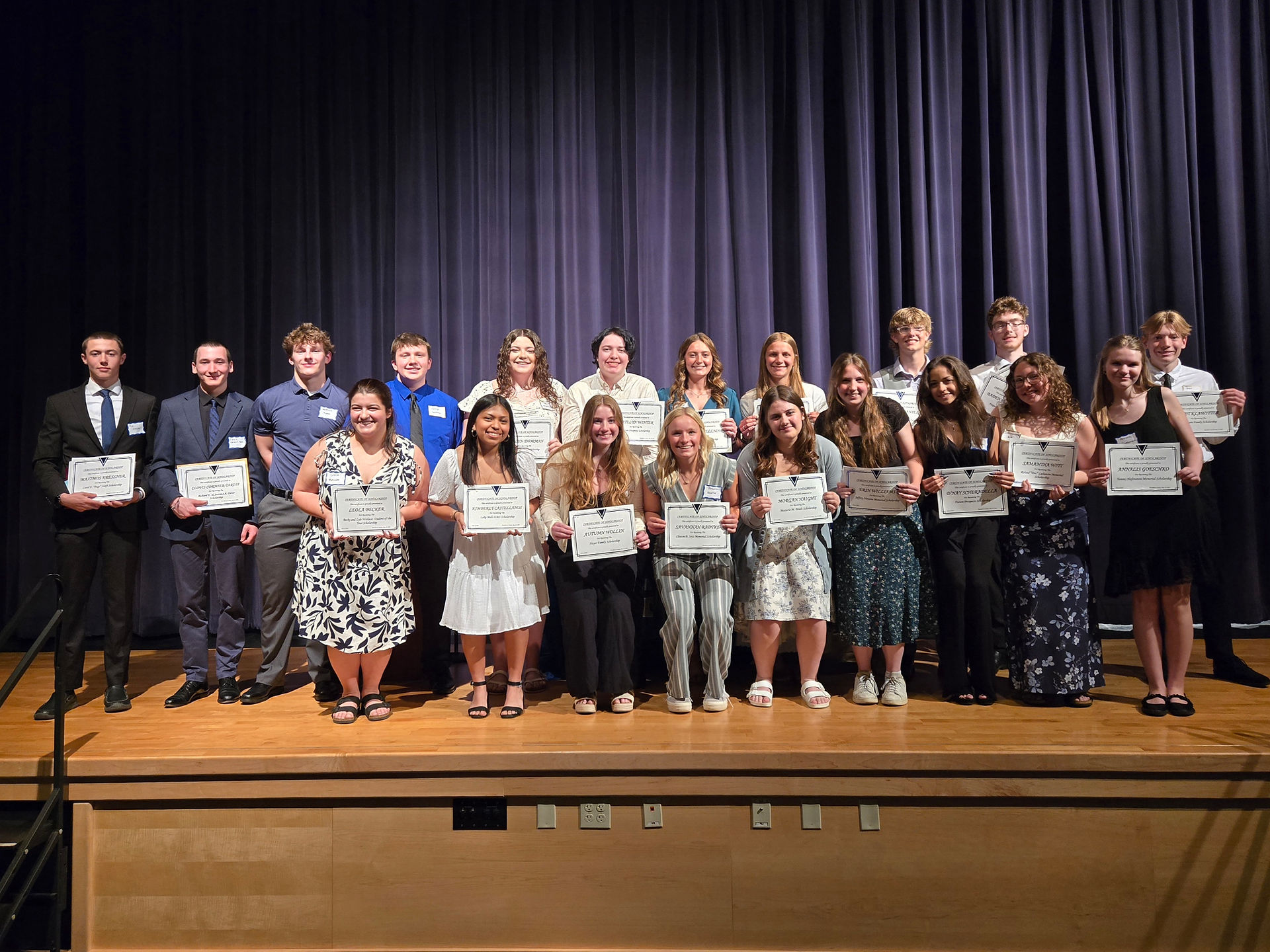 Lake Mills High School Scholarship Recipients