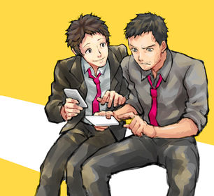 ペルソナ4 足立透 堂島遼太郎