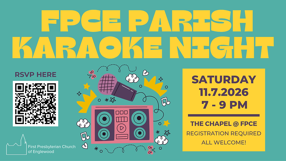FPCE PARISH KARAOKE NIGHT