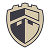 Castle shield emblem logo