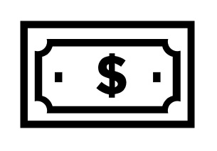 Dollar bill icon