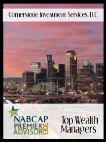 Cornerstone Investment Services NABCAP Premier Advisor award