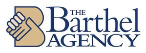 The Barthel Agency logo with a handshake forming a B