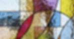 Textured stained glass in various colors