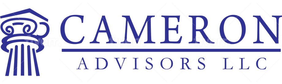 Cameron Advisors LLC logo with column
