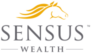 Sensus Wealth logo featuring a gold horse head icon.