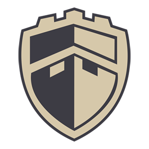 Castle shield emblem logo for Home branding