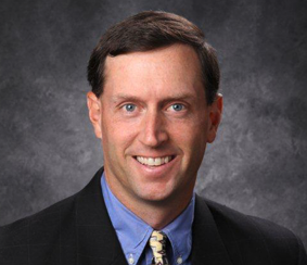 Portrait of a smiling male professional advisor