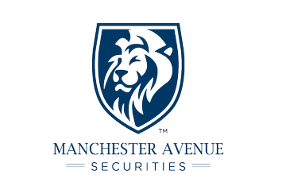 Manchester Avenue Securities logo with lion shield