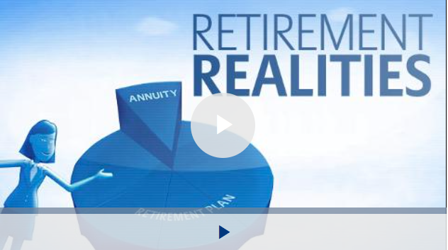 Retirement Realities video with annuity pie chart