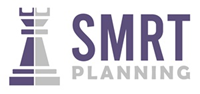 SMRT PLANNING logo with chess rook