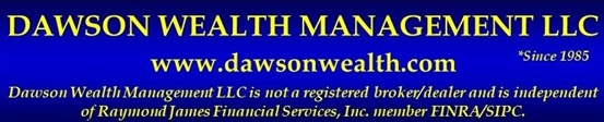 Dawson Wealth Management LLC logo and website link