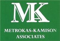 MK Metrokas-Kamison Associates logo on green background
