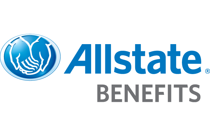 Allstate Benefits logo with cupped hands icon