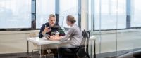 Strategizing with a financial advisor