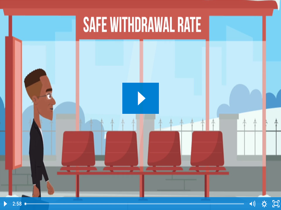 Safe Withdrawal Rate video thumbnail for retirement roadblocks.