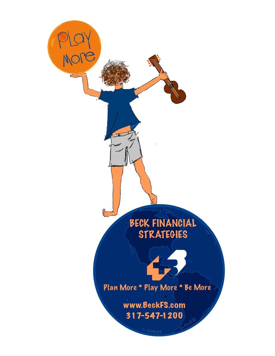 Buck Financial Strategies logo with child playing violin.