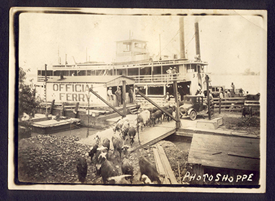 Royal Route ferry photo from early 1900s