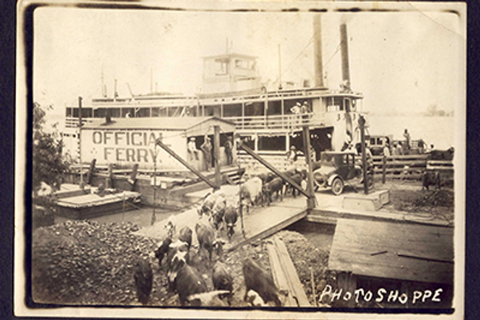 Royal Route ferry photo from early 1900s