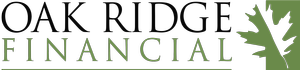 Oak Ridge Financial logo with a maple leaf