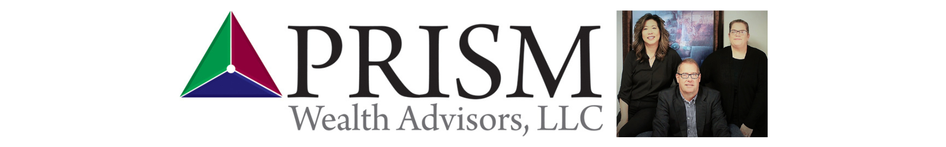 PRISM Wealth Advisors, LLC logo with team portrait