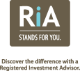 RIA Stands For You. Registered Investment Advisor logo.