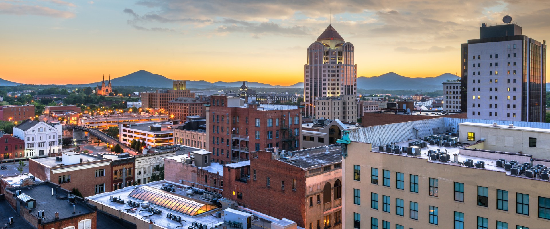 Roanoke, Virginia skyline