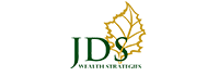 JDS Wealth Strategies logo with a gold leaf outline.