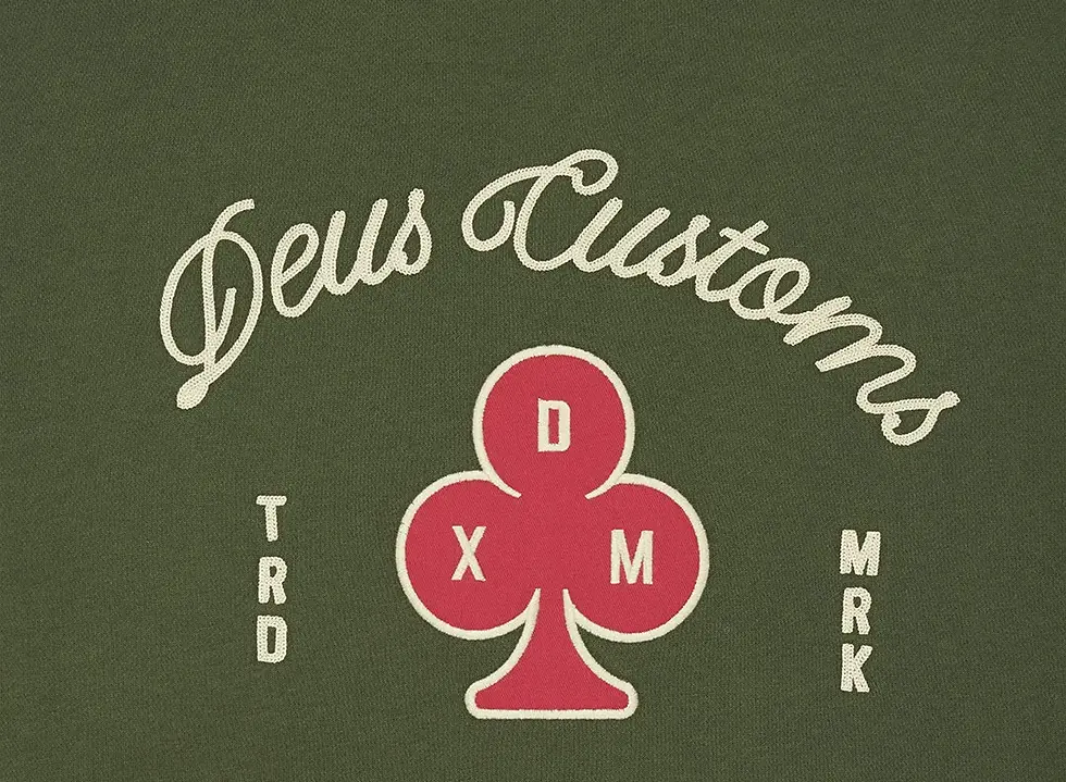 Miniature : DEUS EX MACHINA SWEAT BASTO ZIP HOODIE GREEN