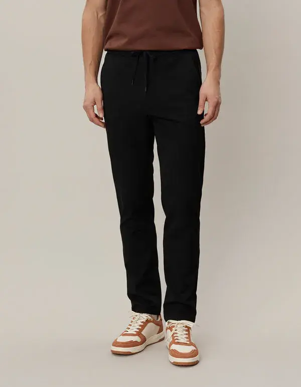 Miniature : LES DEUX PANTALON COMO TAPERED DRAWSTRING BLACK