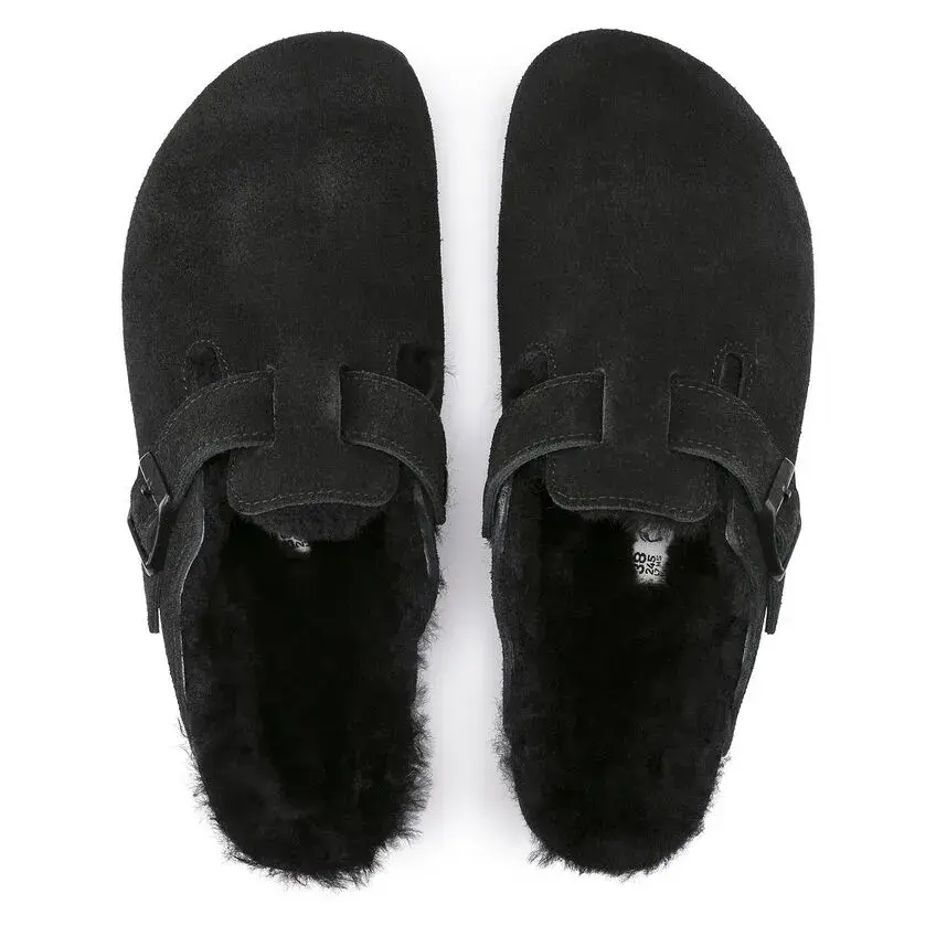 Miniature : Mixte BIRKENSTOCK BOSTON SHEARLING BLACK