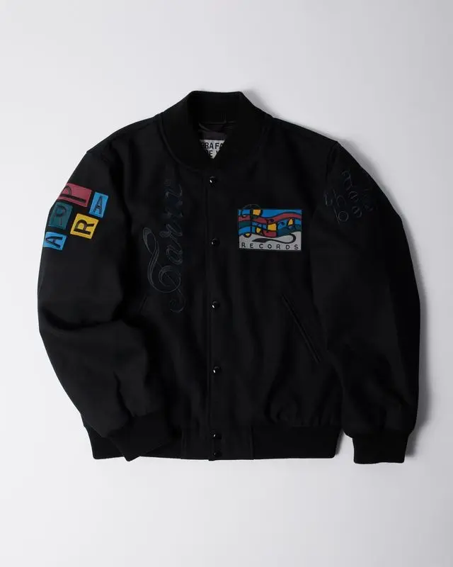 Miniature : BY PARRA VESTE ALL THE BEST VARSITY JACKET BLACK
