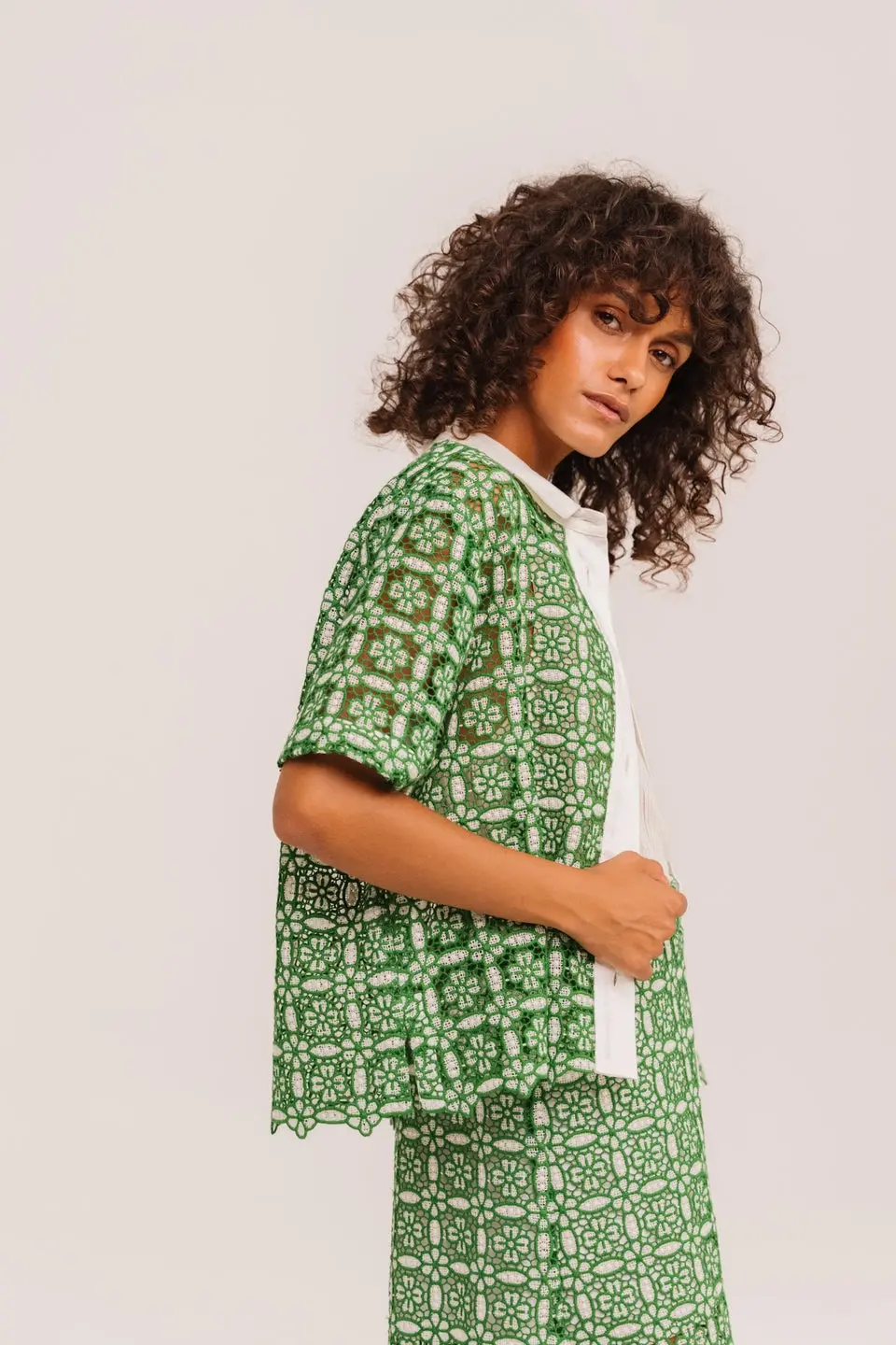 Miniature : W SACRECOEUR CHEMISE FLAVIA GOYA VERT