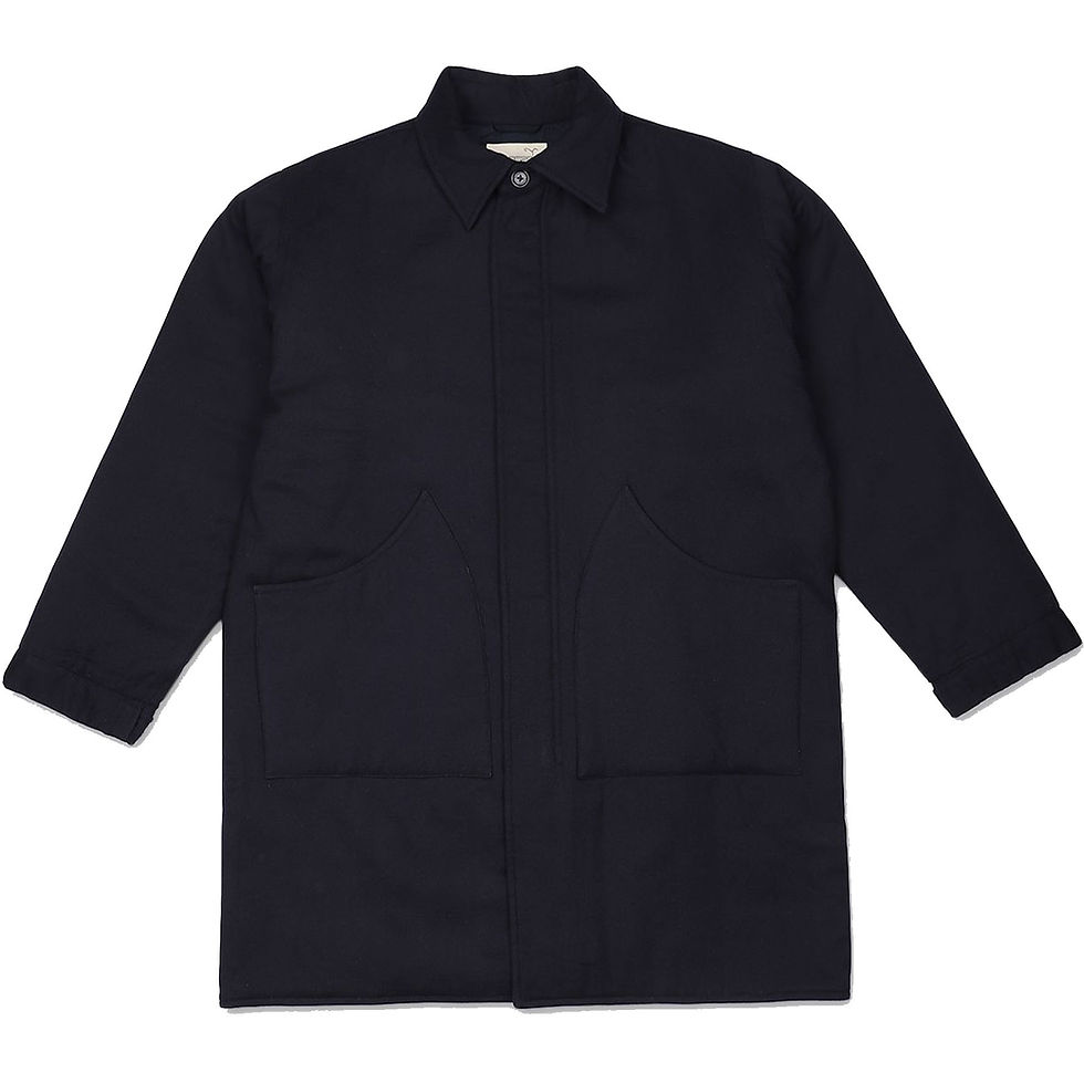 KARDO SANTOS LONG COAT NAVY