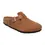Miniature : BIRKENSTOCK BOSTON SUEDE MIXED LEATHER COGNAC