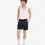 Miniature : COLORFUL STANDARD SHORT ORGANIC TWILL NAVY BLUE