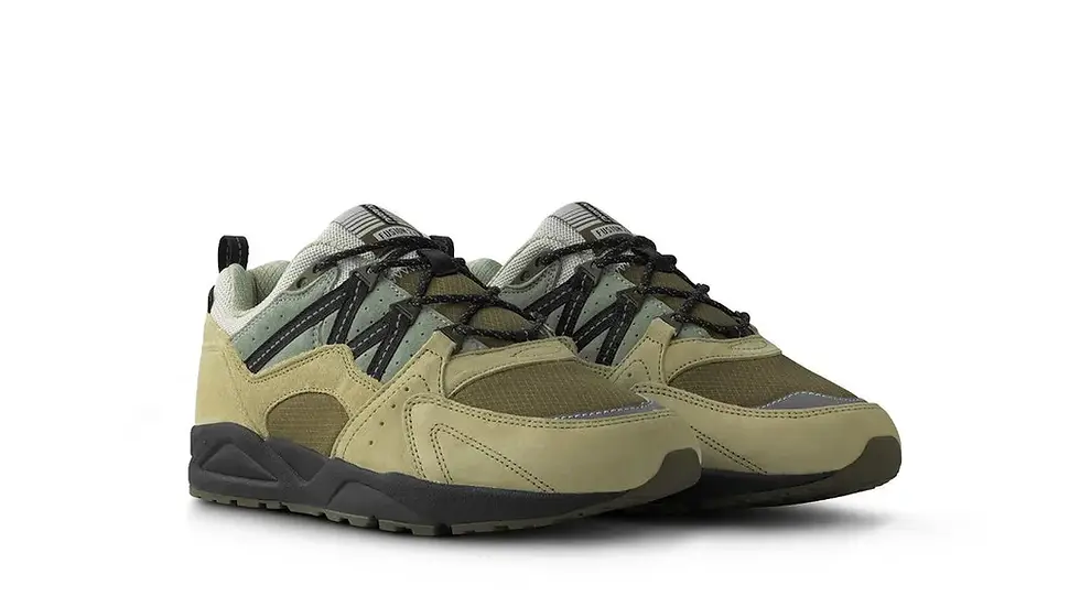 Miniature : KARHU FUSION 2.0 CORDURA PALE OLIVE GREEN JET BLACK
