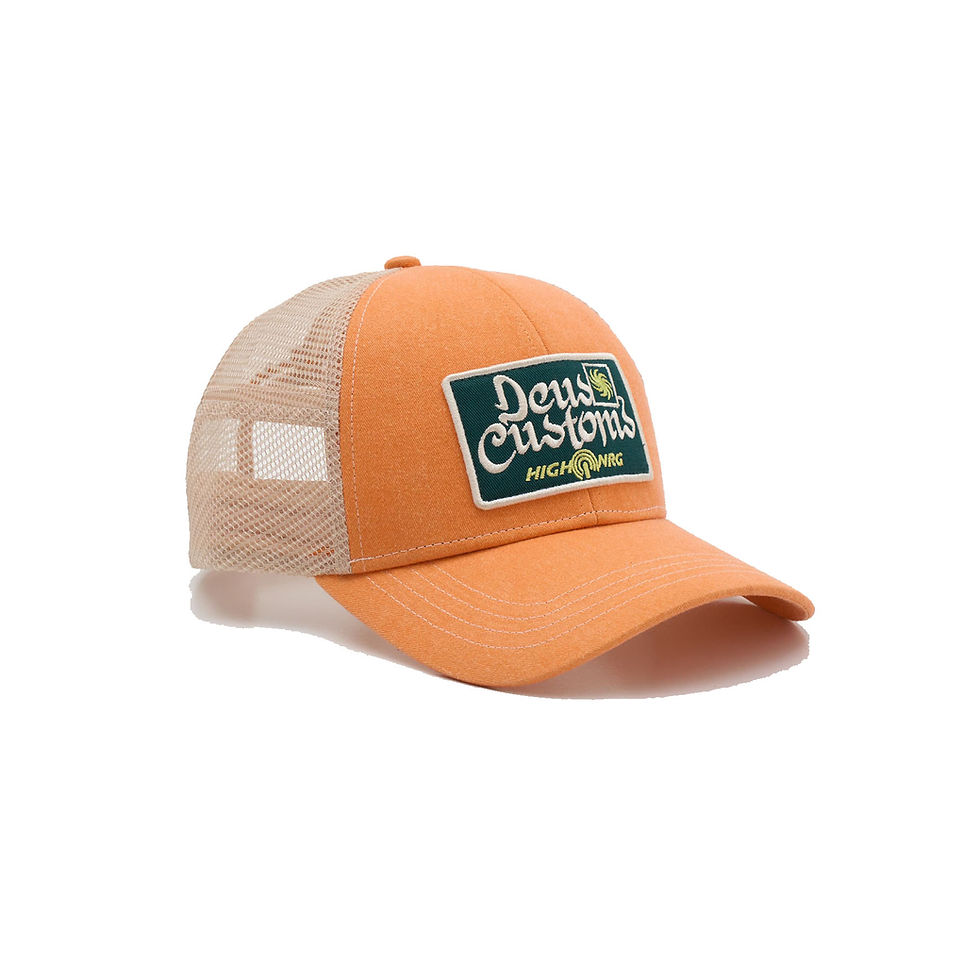 DEUS EX MACHINA OPEN HEAD TRUCKER RADIANT YELLOW