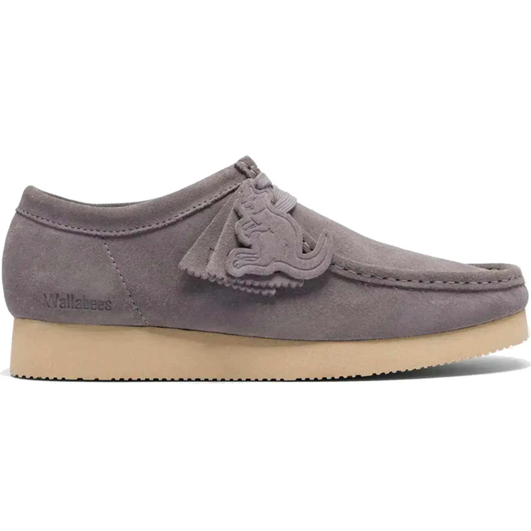 CLARKS ORIGINALS WALLABEE 2604 GREY SUEDE VIBRAM