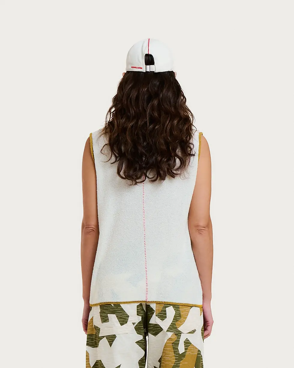 Miniature : W HOMECORE T-SHIRT SOFIA SPUMA ECRU KHAKI